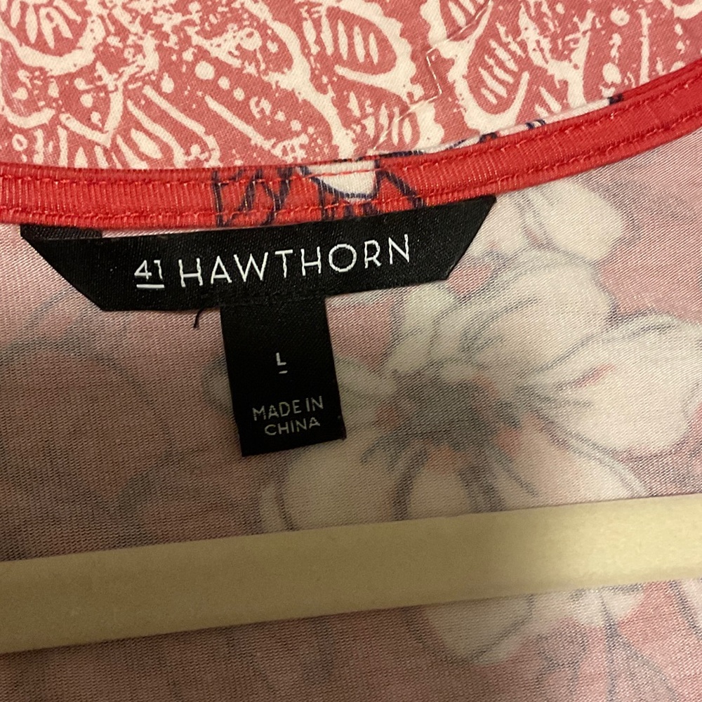41 Hawthorn Red Floral Maxi Dress - Picture 2 of 6